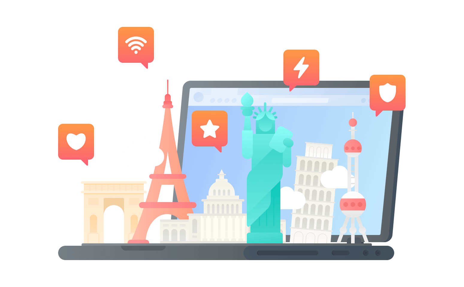 直布罗陀回国代理 - 海龟VPN